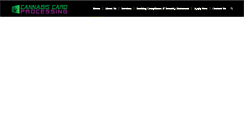 Desktop Screenshot of cannabiscardprocessing.com