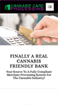 Mobile Screenshot of cannabiscardprocessing.com